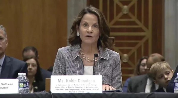 Сенат поддержал назначение Робин Данниган послом США в Грузии