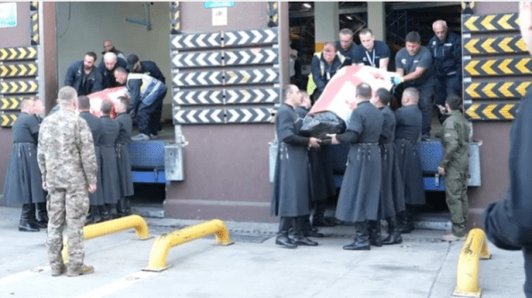 Тела двух грузинских бойцов доставлены в Грузию из Украины