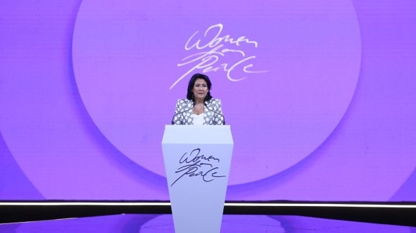 Зурабишвили открыла Международную конференцию женщин в Тбилиси 