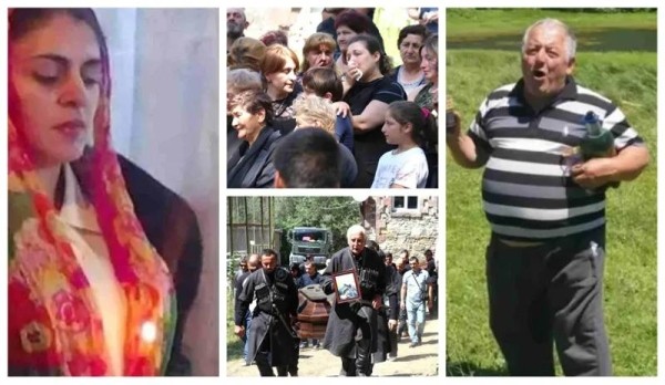 Фото из Глолы: похоронены Геннадий Султанишвили и Софо Бакурадзе, погибшие в результате стихии Фото из Глолы: похоронены Геннадий Султанишвили и Софо Бакурадзе, погибшие в результате стихии