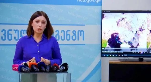 Нино Тандилашвили – Сателлитные данные подтверждают мнение о том, что до стихийного бедствия в ущелье не имело место накопление водных масс