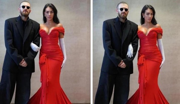 Партнерша Криштиану Роналду вместе с Гурамом Гвасалия на Венецианском кинофестивале — Джорджина Родригес в красном платье от бренда Гвасалия (фото) Партнерша Криштиану Роналду вместе с Гурамом Гвасалия на Венецианском кинофестивале — Джорджина Родригес в красном платье от бренда Гвасалия (фото)