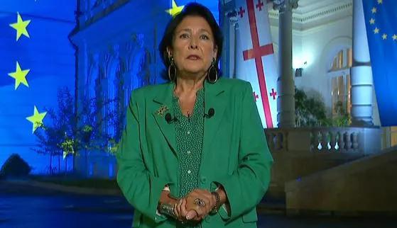 Саломе Зурабишвили - Я никуда не ухожу, думаю, все должны забыть мечту о моей отставке Саломе Зурабишвили - Я никуда не ухожу, думаю, все должны забыть мечту о моей отставке