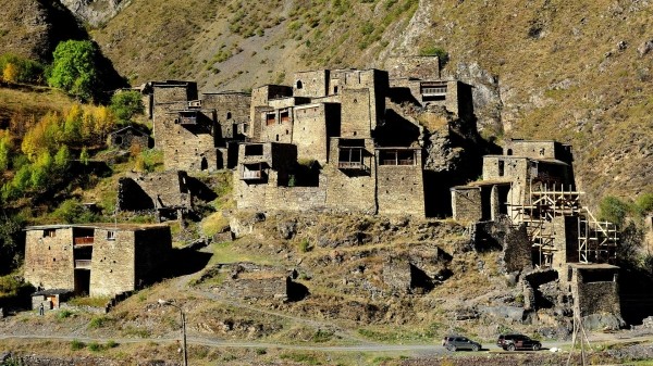 Дорога в высокогорный Шатили временно закрыта для транспорта