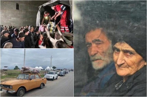 Автобусами, машинами, пешком... - колонны беженцев из Нагорного Карабаха не заканчиваются: «Сегодня мы покидаем свои дома, азербайджанцам мы не нужны...» (фото) Автобусами, машинами, пешком... - колонны беженцев из Нагорного Карабаха не заканчиваются: «Сегодня мы покидаем свои дома, азербайджанцам мы не нужны...» (фото)