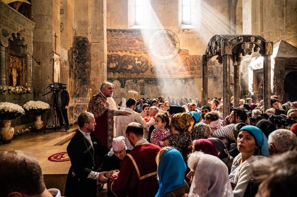 Как Грузия отметила большой праздник Мцхетоба-Светицховлоба – фото Как Грузия отметила большой праздник Мцхетоба-Светицховлоба – фото