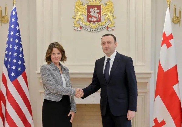 Премьер-министр Ираклий Гарибашвили провел первую встречу с новым послом США Премьер-министр Ираклий Гарибашвили провел первую встречу с новым послом США