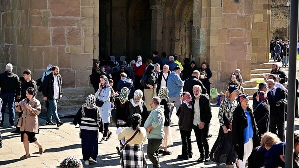 Как Грузия отметила большой праздник Мцхетоба-Светицховлоба – фото Как Грузия отметила большой праздник Мцхетоба-Светицховлоба – фото