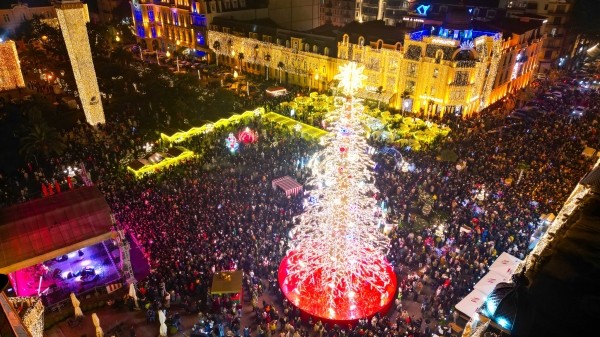 Главную новогоднюю елку Батуми зажгут 25 декабря