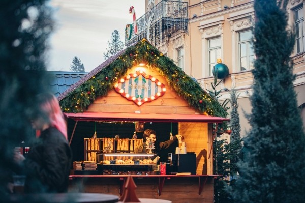 В Тбилиси открылась «Новогодняя деревня». ФОТО.