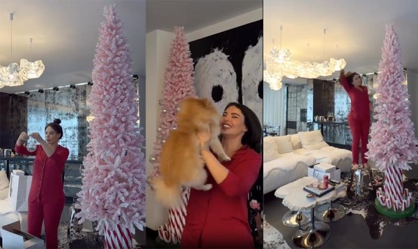 Грузинские звезды, уже нарядившие елку – новогодние приготовления Хвичи Кварацхелия, Софо Нижарадзе, Шорены Бегашвили и других (фото)