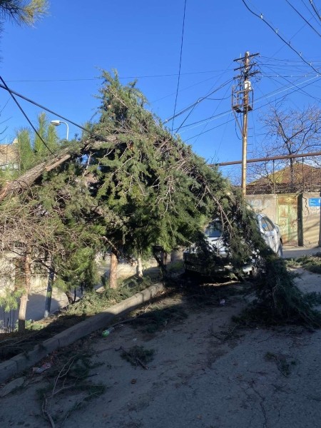На Вокзальной площади ветер сорвал рекламную вывеску, которая упала на машину - какие кадры распространяются из районов столицы? На Вокзальной площади ветер сорвал рекламную вывеску, которая упала на машину - какие кадры распространяются из районов столицы?