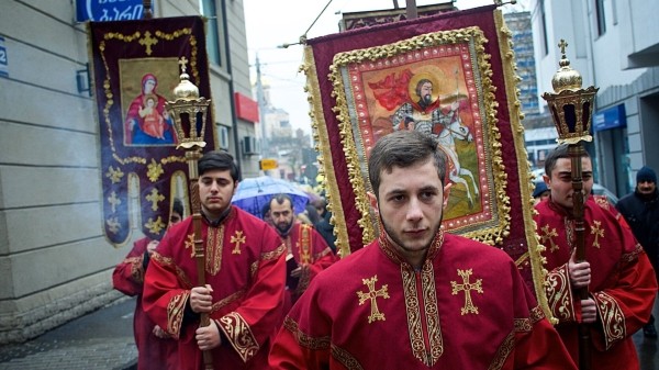 Первые лица Грузии поздравили армян с Рождеством