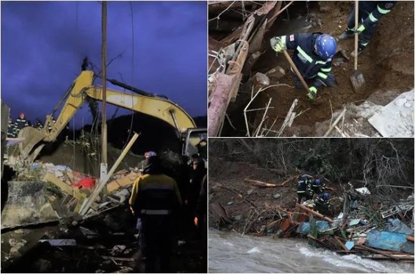 Губернатор Имерети подтверждает, что под оползень попали отец и 3 его детей - По информации Звиада Шаламберидзе, обвалилось несколько миллионов кубометров земли