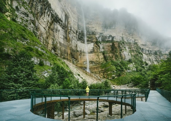 Каньон Окаце на западе Грузии закрыли на ремонт