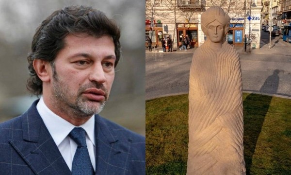 Мэр Тбилиси прокомментировал скульптуру, вызвавшую резонанс в соцсетях Мэр Тбилиси прокомментировал скульптуру, вызвавшую резонанс в соцсетях