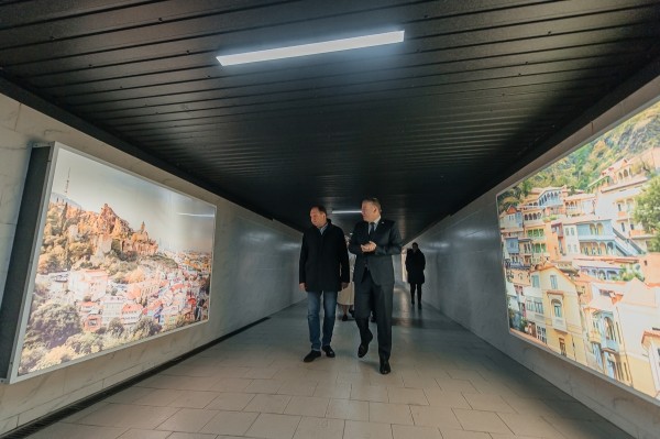 В Кишиневе назвали подземный переход в честь Тбилиси