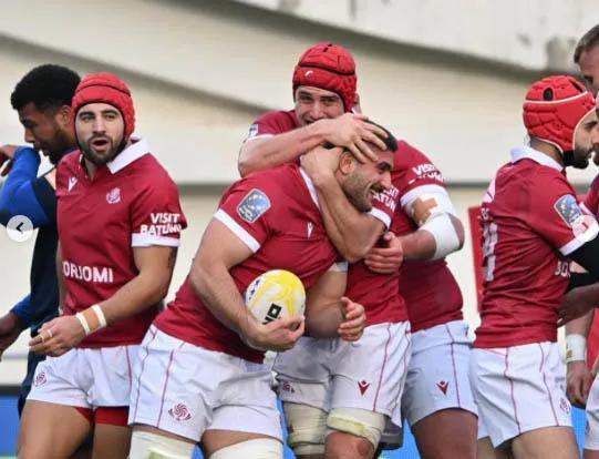 В полуфинале чемпионата Европы по регби сборная Грузии обыграла Румынию и сыграет в финале В полуфинале чемпионата Европы по регби сборная Грузии обыграла Румынию и сыграет в финале