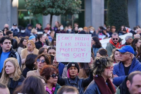 Женские марши против закона об иноагентах пройдут сегодня по всей Грузии Женские марши против закона об иноагентах пройдут сегодня по всей Грузии