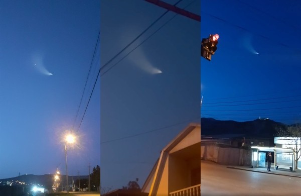 Жители Грузии заметили в небе странный объект после испытаний российской ракеты