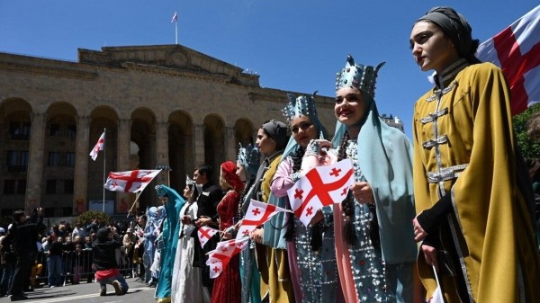 Две разные Грузии на шествиях в Тбилиси