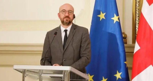 Шарль Мишель распространяет информацию  о телефонных разговорах с Саломе Зурабишвили и Ираклием Кобахидзе Шарль Мишель распространяет информацию  о телефонных разговорах с Саломе Зурабишвили и Ираклием Кобахидзе
