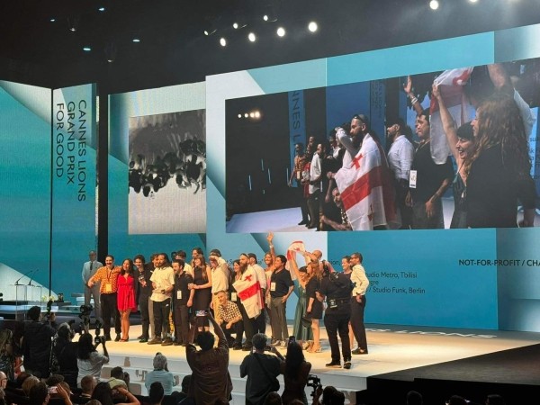 Снятая грузинским рекламным агентством кампания получила гран-при «Каннских львов»