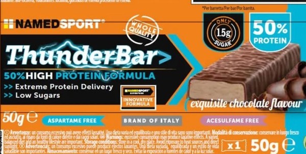 С продажи в Грузии снимаются протеиновые батончики THUNDER BAR