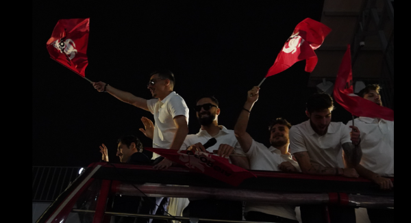 Грузия отметила участие футбольной сборной в Евро 2024 грандиозной акцией