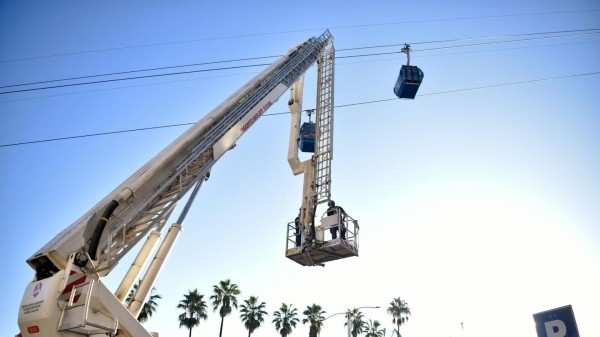 Учения по эвакуации пассажиров с канатной дороги провели в Батуми
