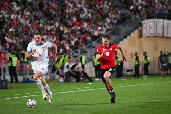 Сумасшедшая игра, забитые голы и остававшийся без дела «Мамарда» – грузины разгромили чехов