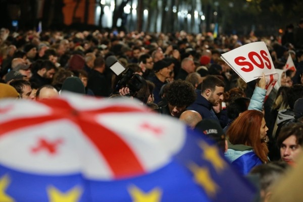 «Нет российским выборам» – оппозиция проведет протестное шествие в Тбилиси 9 ноября