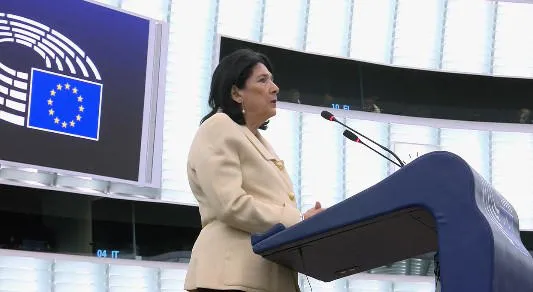 Саломе Зурабишвили заявила в Европарламенте об узурпации власти в Грузии