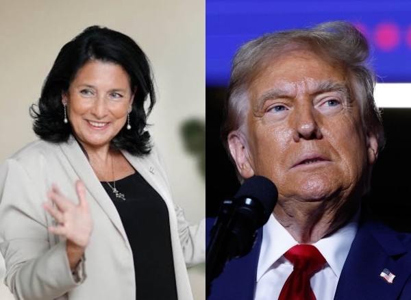 Daily Mail предсказывает встречу Трампа и Зурабишвили в Париже Daily Mail предсказывает встречу Трампа и Зурабишвили в Париже