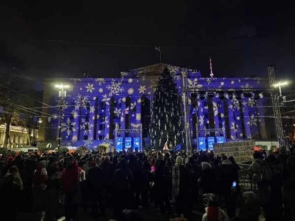 «Мы приняли решение отложить зажжение новогодней елки, праздничное мероприятие» - специальное заявление Каладзе