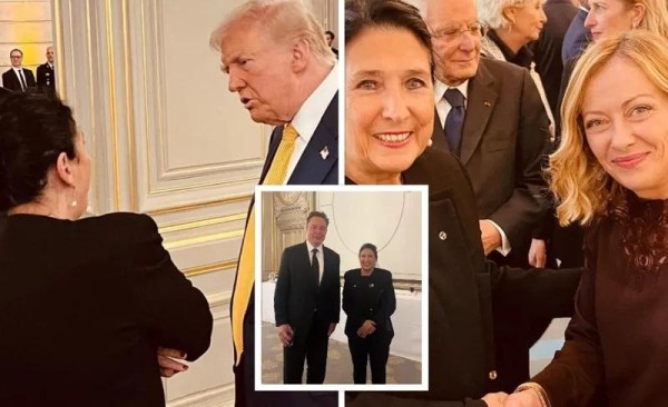 «В лице Дональда Трампа у грузинского народа есть друг» - поездка Саломе Зурабишвили во Францию: встреча с Трампом, Макроном, Мелони и Маском: что пишет президент? (фото/видео) «В лице Дональда Трампа у грузинского народа есть друг» - поездка Саломе Зурабишвили во Францию: встреча с Трампом, Макроном, Мелони и Маском: что пишет президент? (фото/видео)