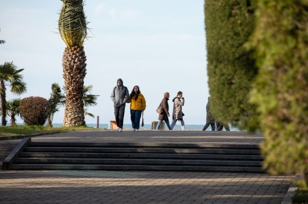 Погода в Грузии: тепло на побережье и морозы в горах