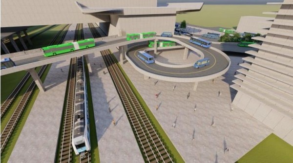 Вокзальную площадь и проспект Дадиани соединит мост — как будет выглядеть новая эстакада