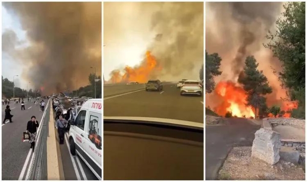 Огонь приближается к населенным пунктам, на улицах паника - сильный пожар бушует недалеко от Иерусалима: страны готовятся оказать помощь (фото/видео) Огонь приближается к населенным пунктам, на улицах паника - сильный пожар бушует недалеко от Иерусалима: страны готовятся оказать помощь (фото/видео)