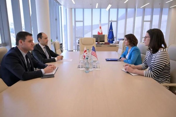 Министерство экономики - Леван Давиташвили и Робин Данниган обсудили перспективы экономического сотрудничества с новой администрацией США