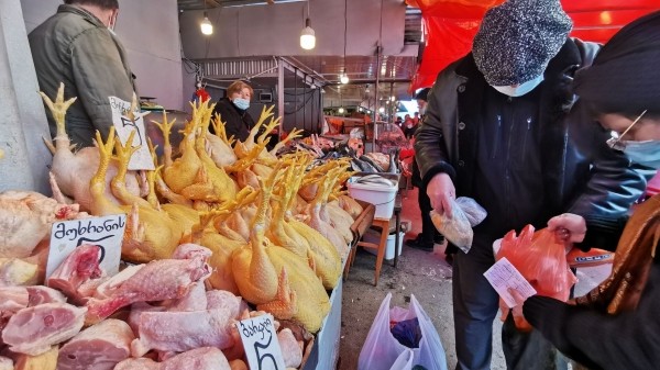 В Грузию не дали ввезти замороженное куриное мясо и бататы В Грузию не дали ввезти замороженное куриное мясо и бататы