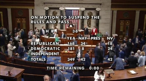 Палата представителей Конгресса США поддержала "Акт MEGOBARI"