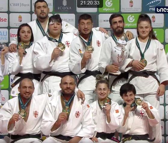 Историческая победа — сборная Грузии по дзюдо стала чемпионом мира!