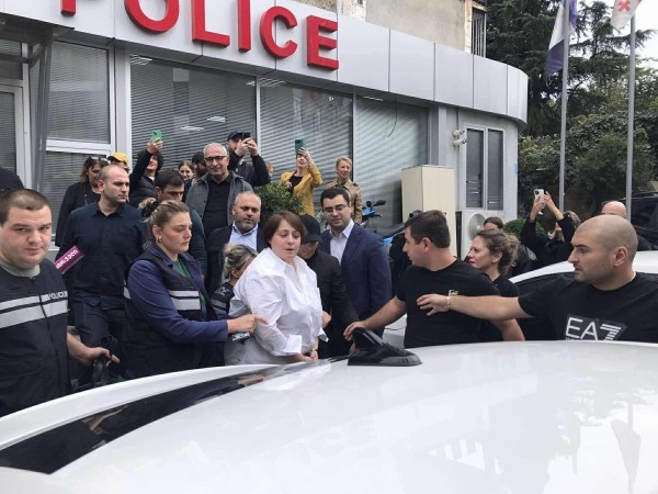 Задержана Элене Хоштария