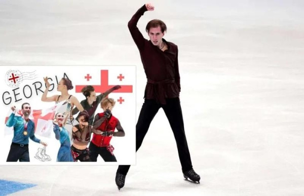Выступление Ники Эгадзе и &nbsp;команда Грузии в финале олимпийских соревнований по фигурному катанию