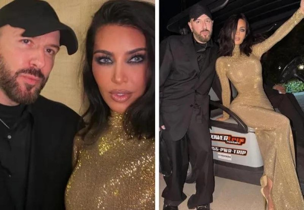 Демна и Ким Кардашьян на вечеринке премии «Оскар» - фото, которые распространяются в медиа Демна и Ким Кардашьян на вечеринке премии «Оскар» - фото, которые распространяются в медиа