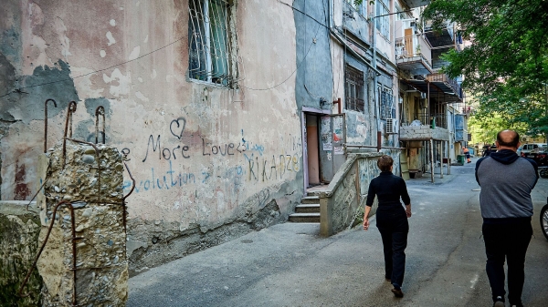 Дома в Кахети восстанавливают после стихийного бедствия